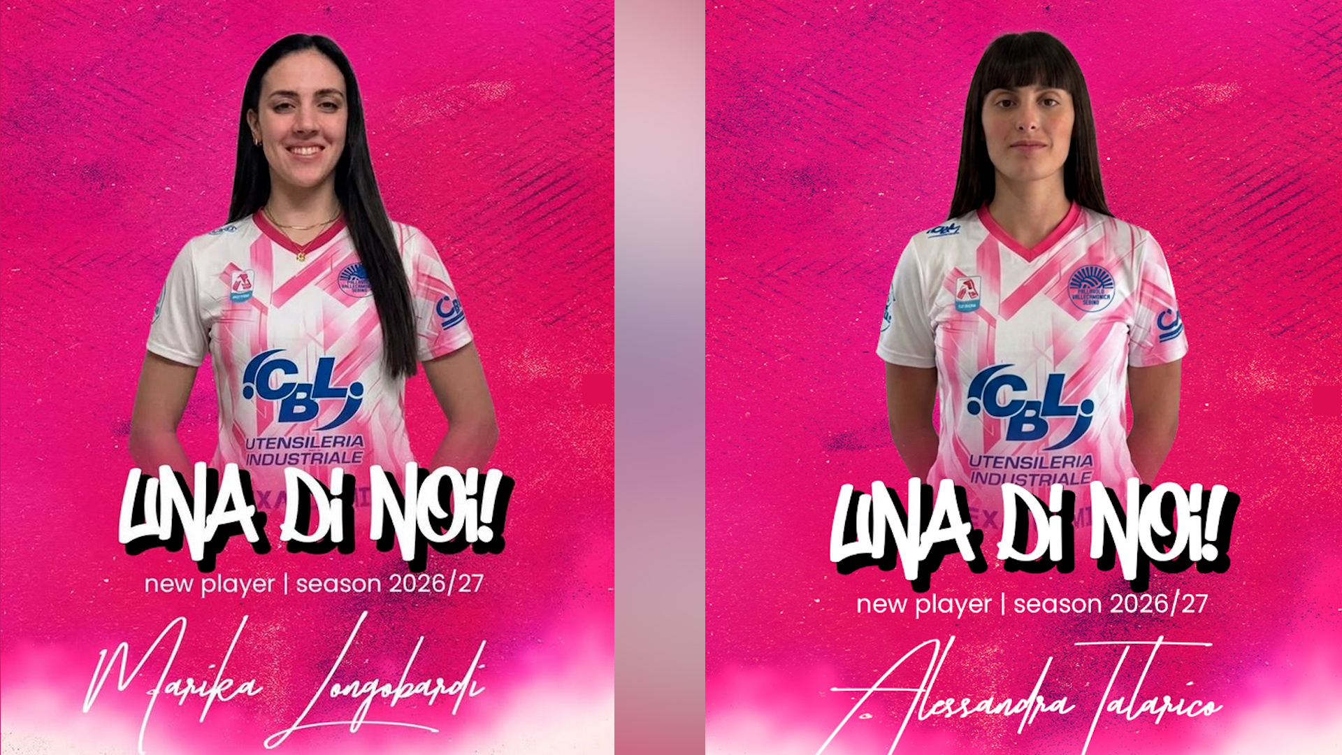 Longobardi e Talarico per la Pallavolo CBL