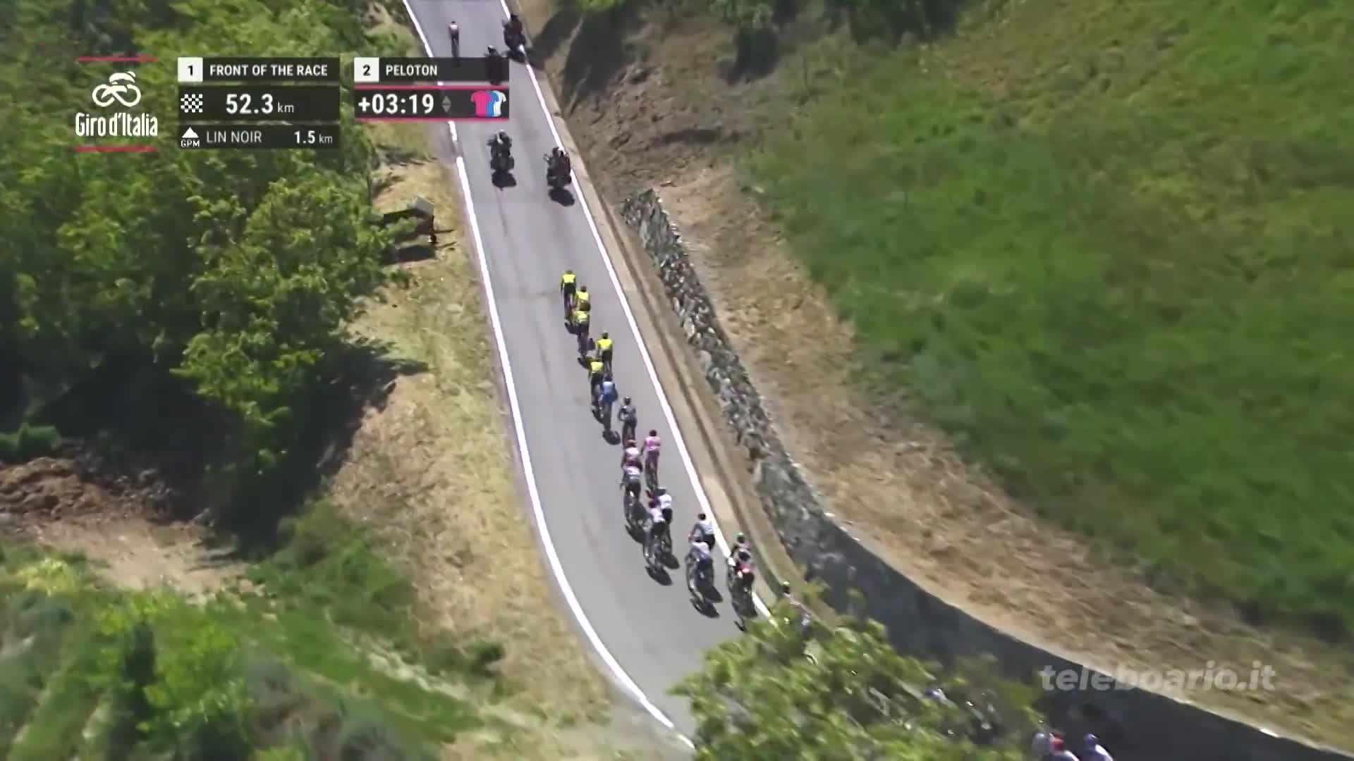 Domani il Giro d'Italia passa da Sarnico, Paratico e Iseo
