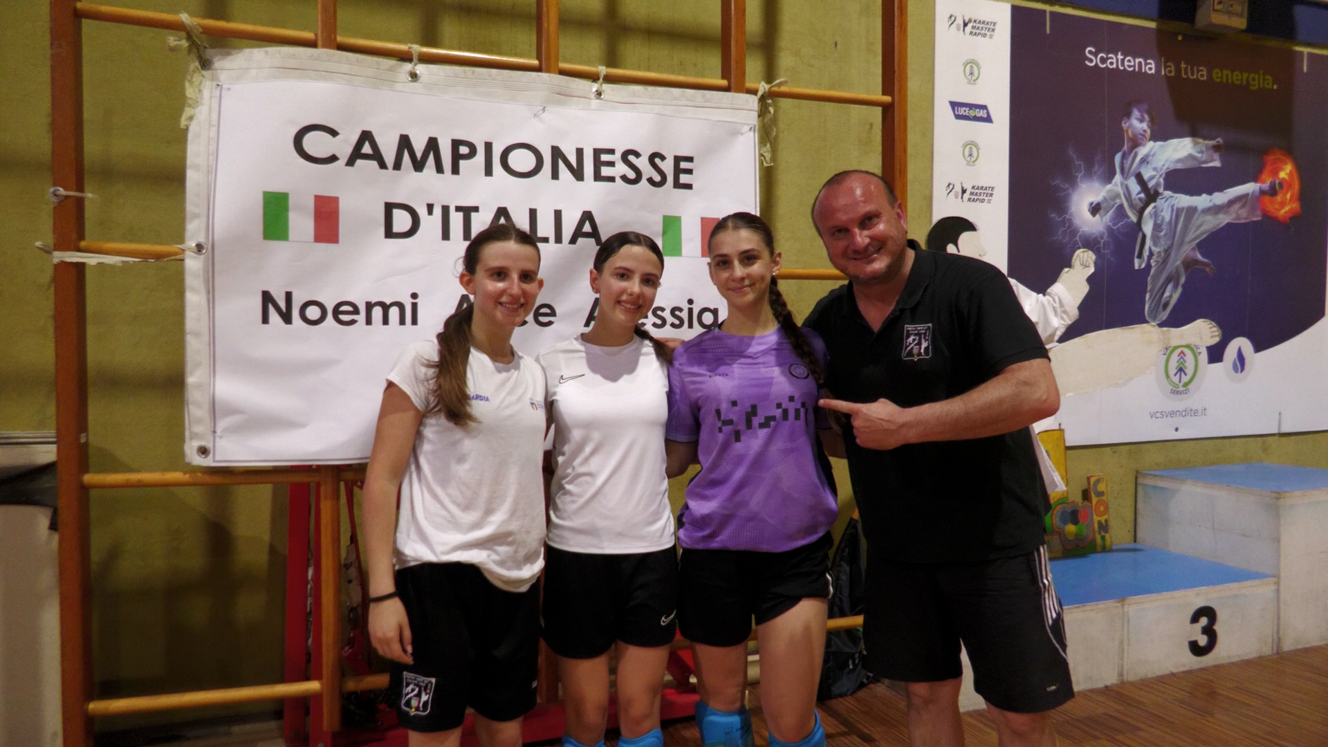 Karate: triplo oro tricolore per il Master Rapid SKF
