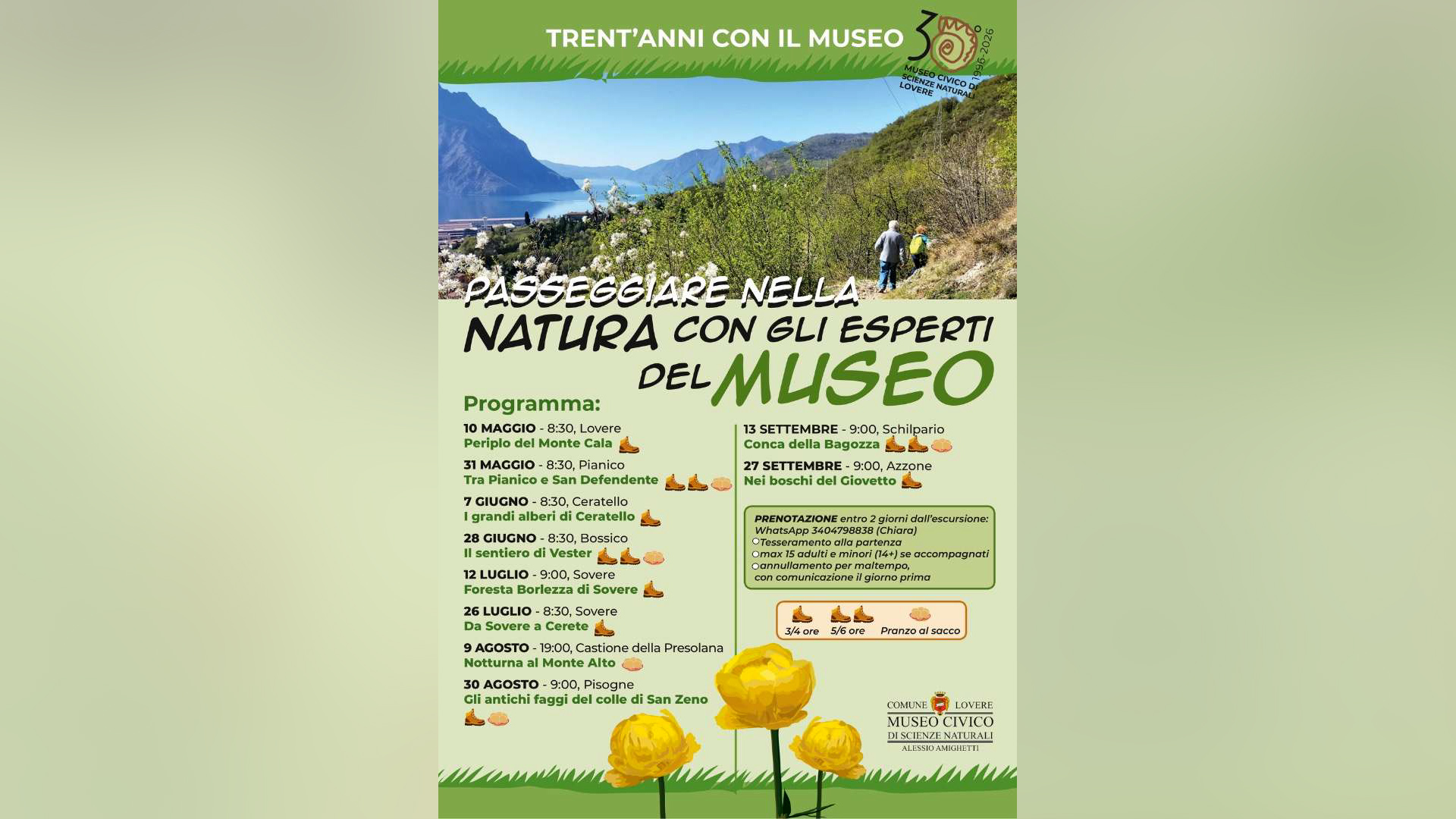 Dalla montagna al lago un weekend nella natura