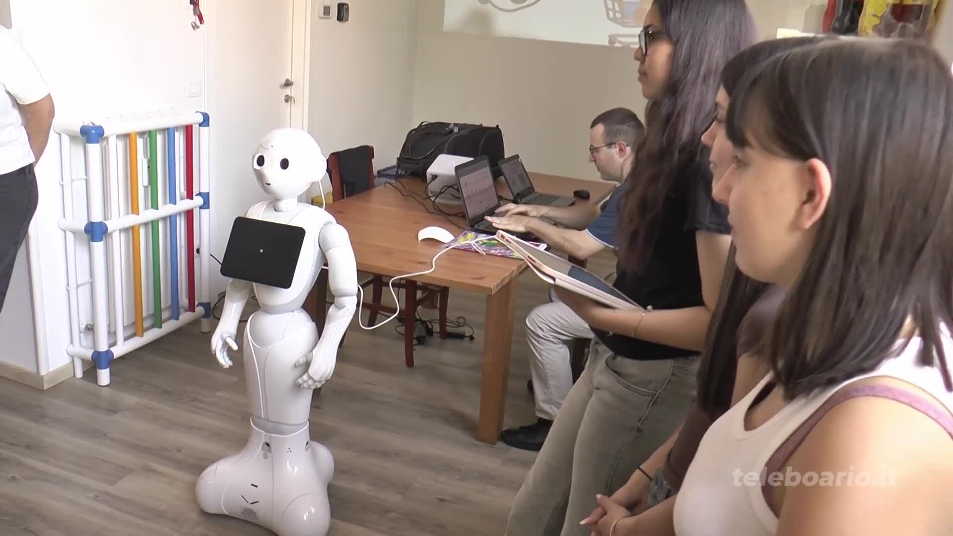 Darfo, un robot allo Spazio Autismo