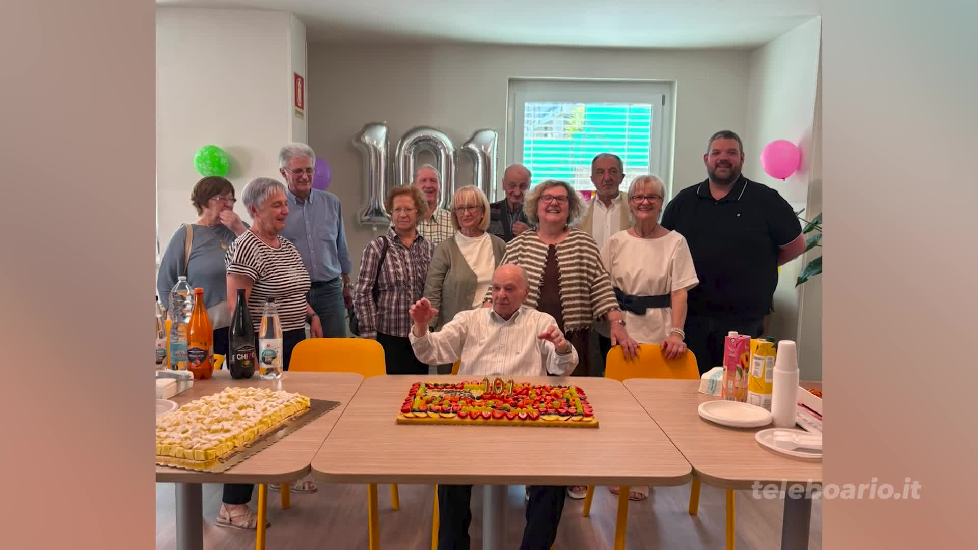 Clemente Corbelli taglia il traguardo dei 101 anni