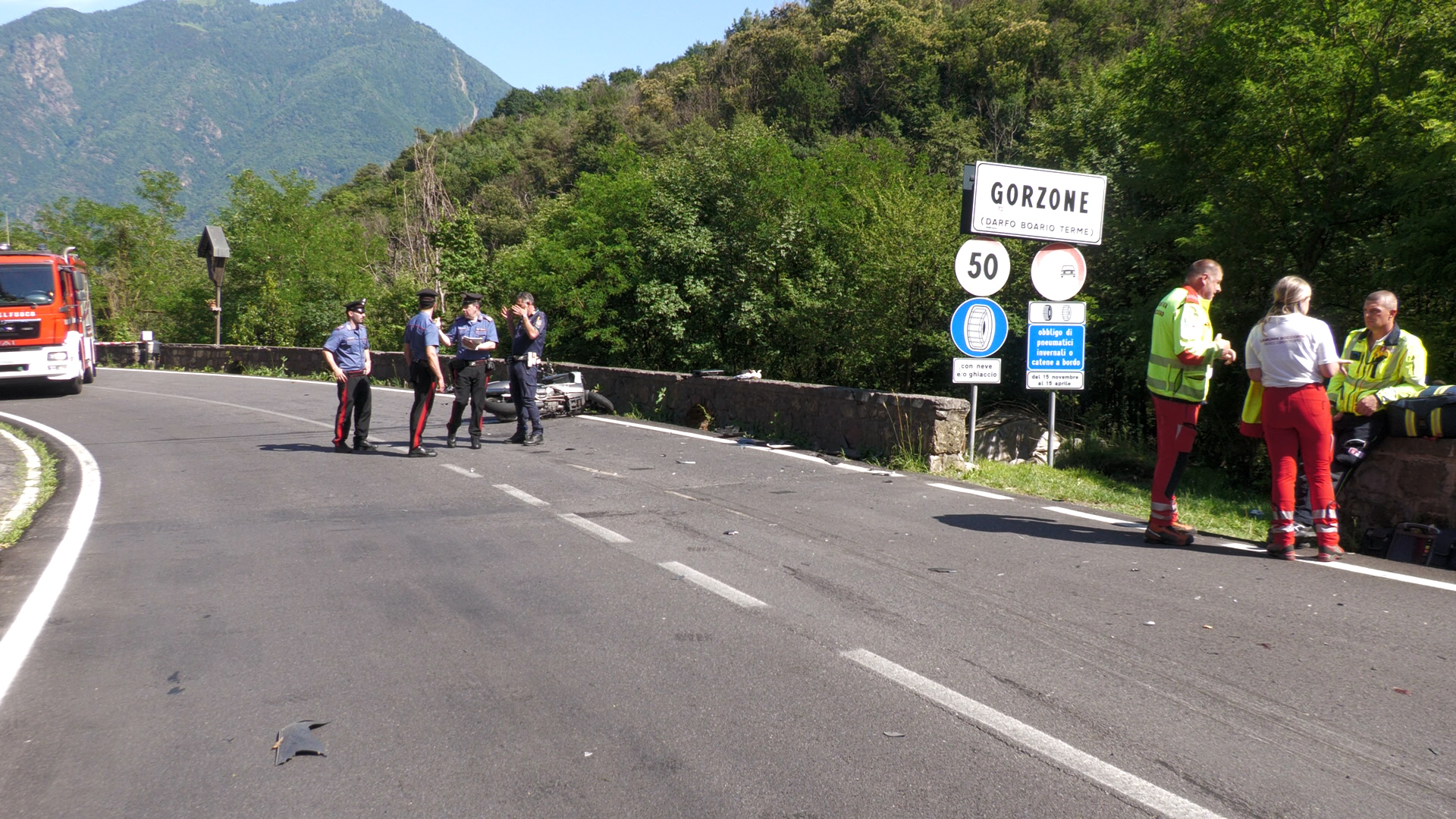Schianto fatale per Luca Mioradelli, artigiano di 54 anni