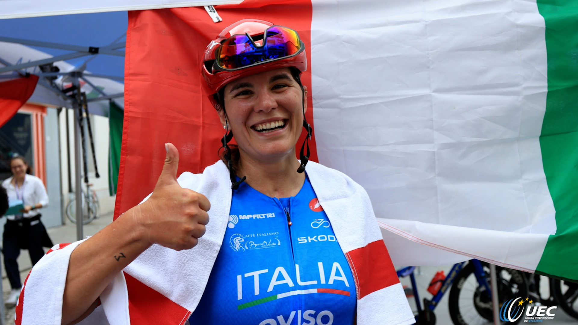 Claudia Cretti campionessa europea su strada