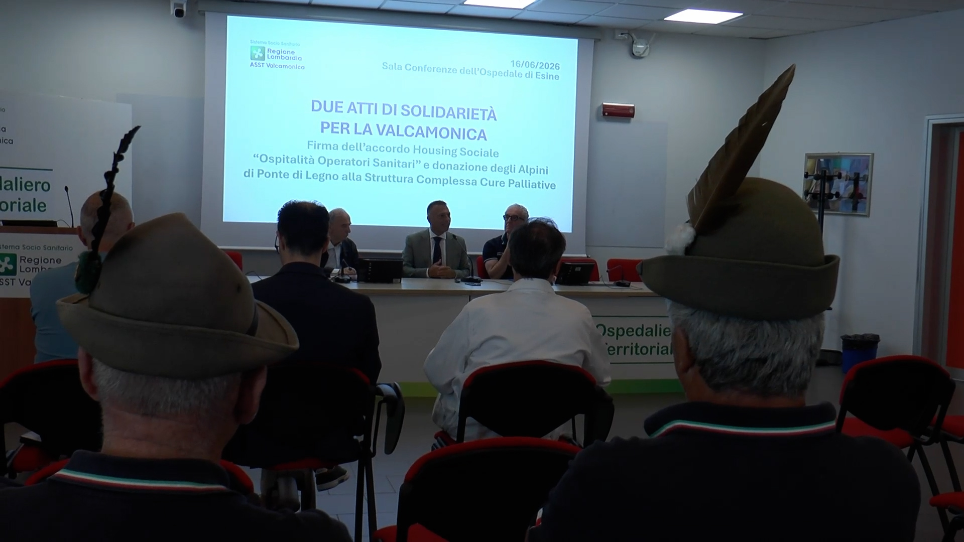 Ospedale di Esine, due importanti donazioni