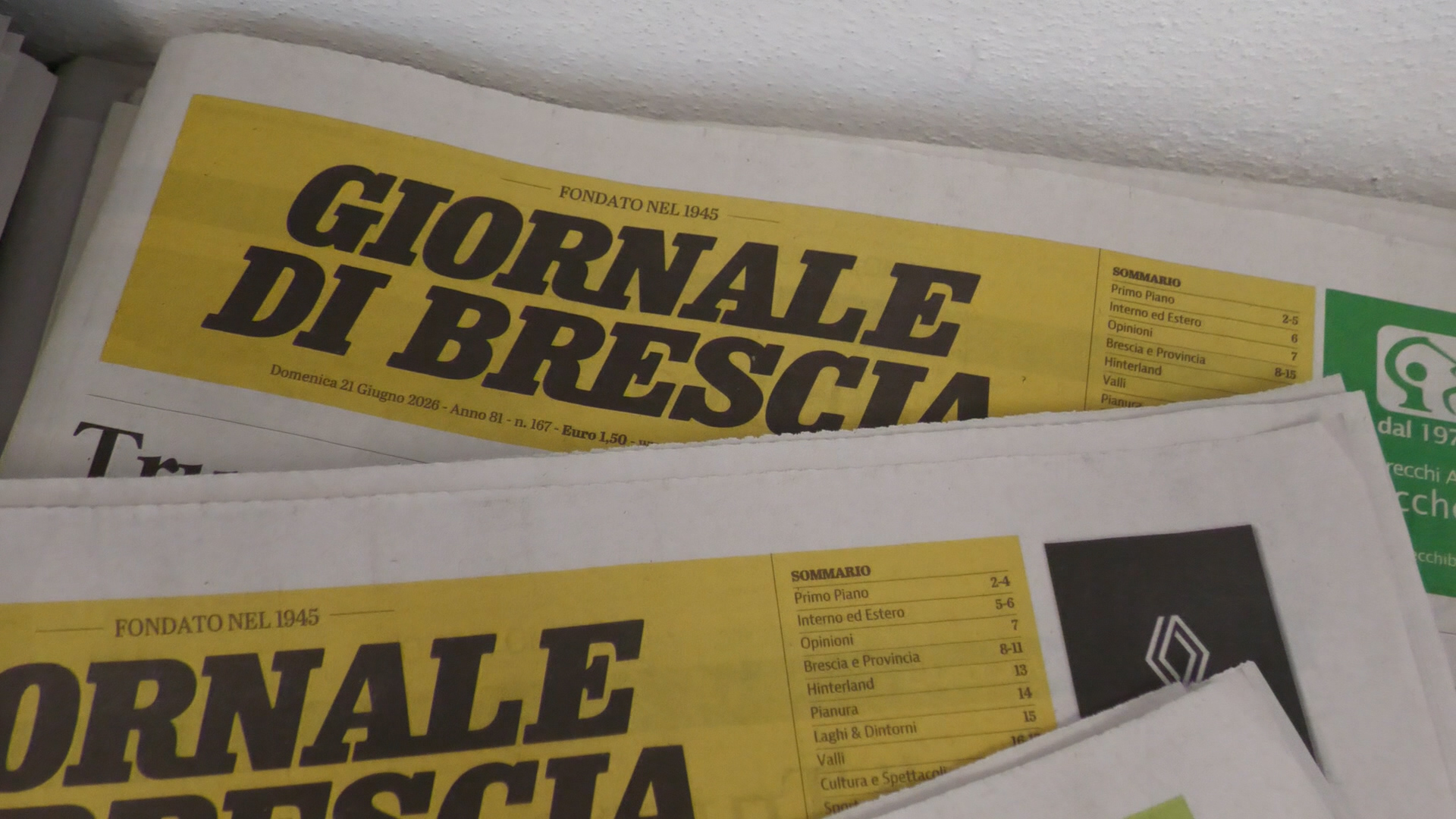 Cambia il direttore del Giornale di Brescia