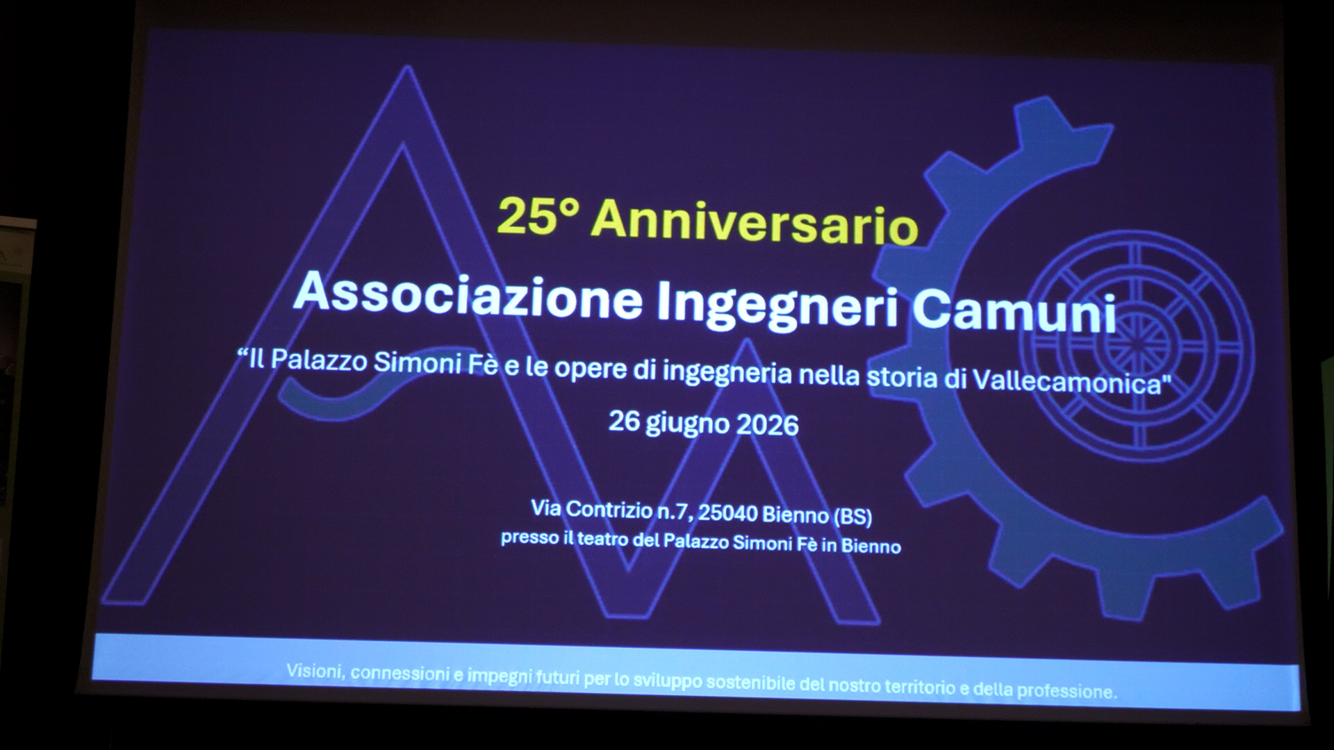 L'Associazione Ingegneri Camuni compie 25 anni