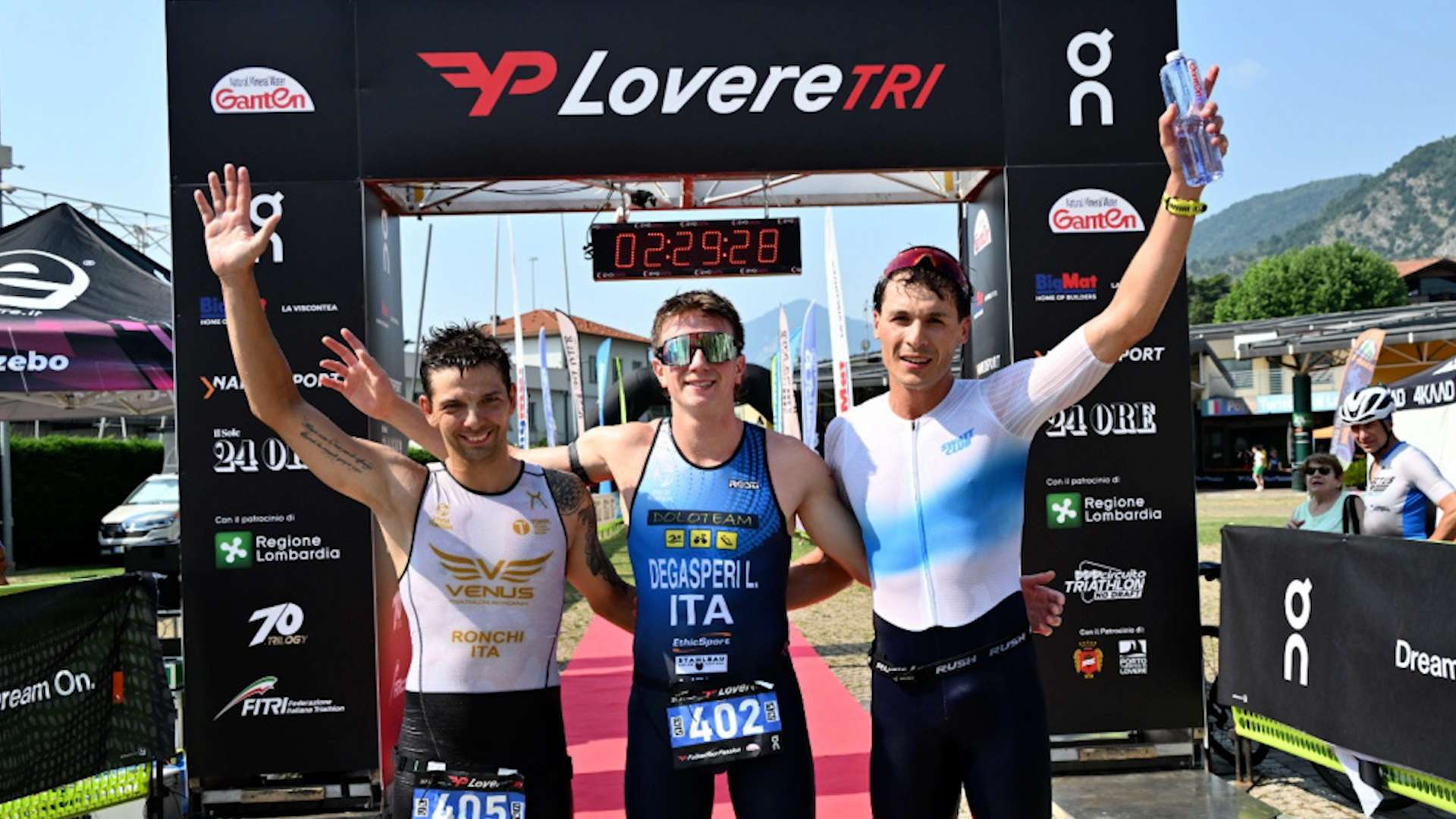 Luca Ronchi secondo al LovereTri 37.2