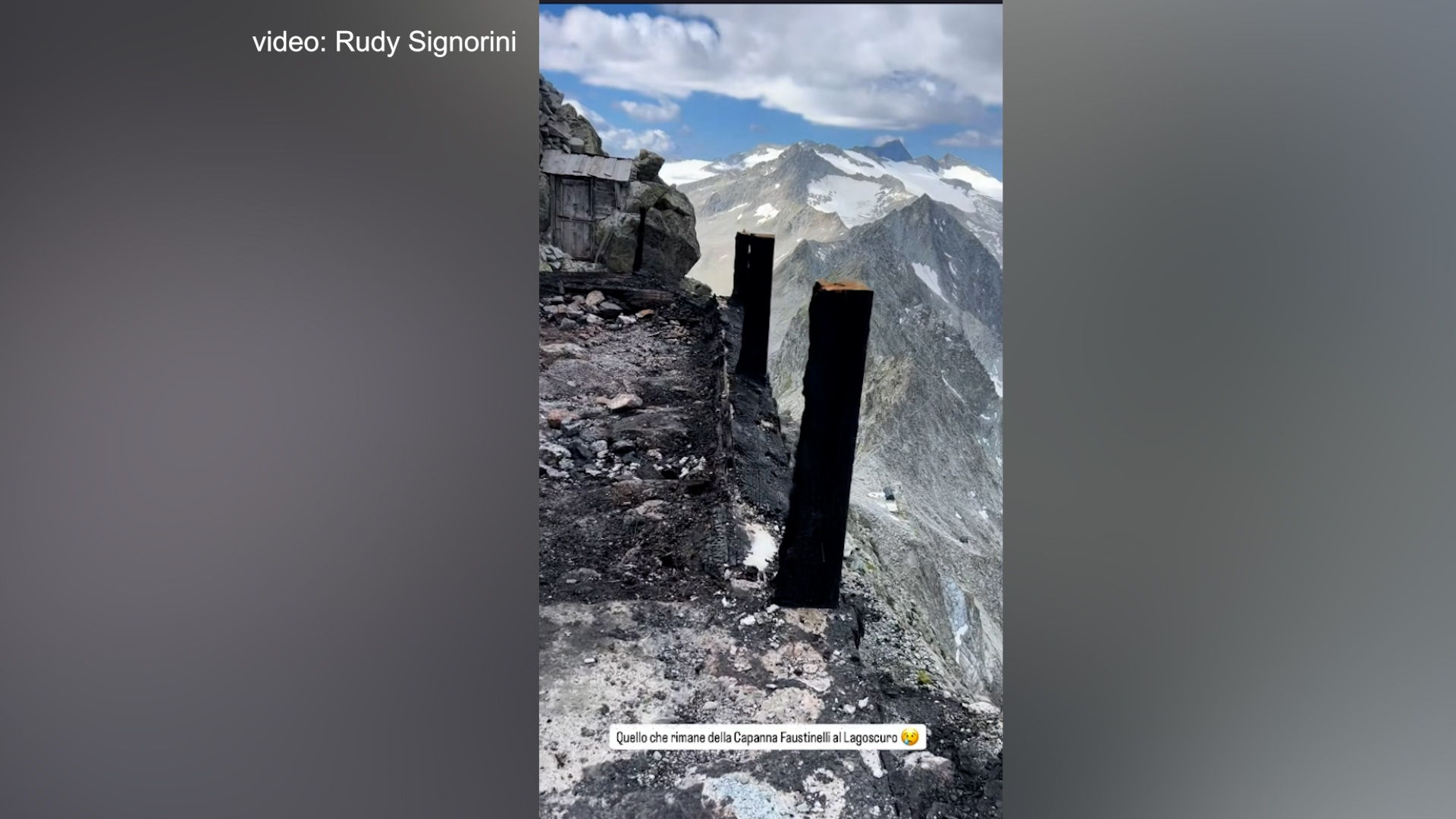 Capanna Faustinelli: al via una raccolta fondi per ricostruirla