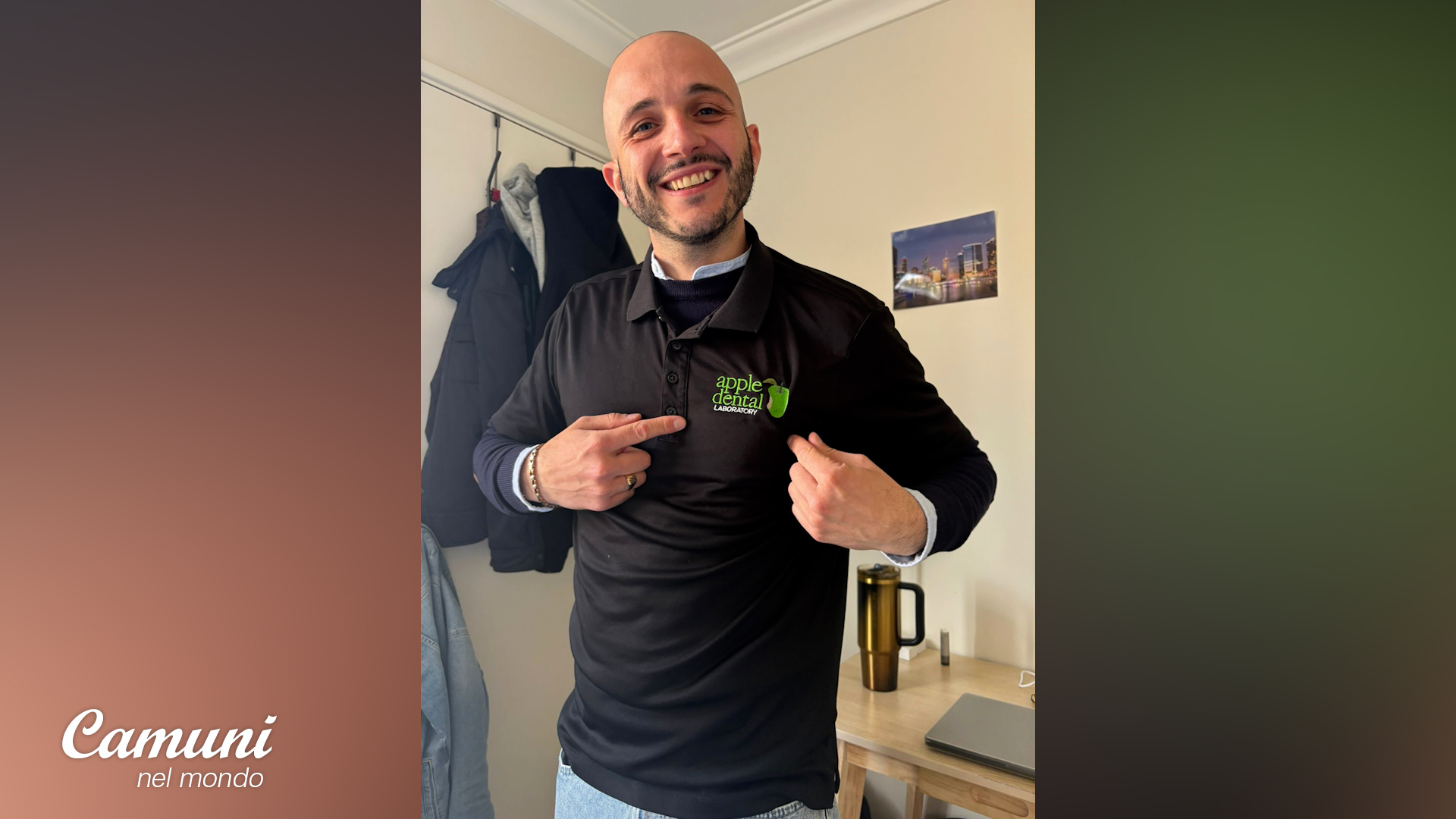 Gabriele, odontotecnico (formato in Italia) in Australia