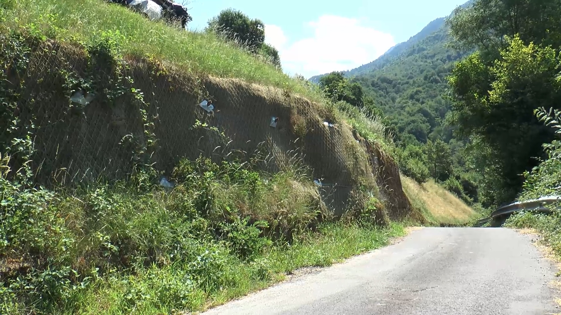 Pisogne, messa in sicurezza la strada Pressò - Terzana