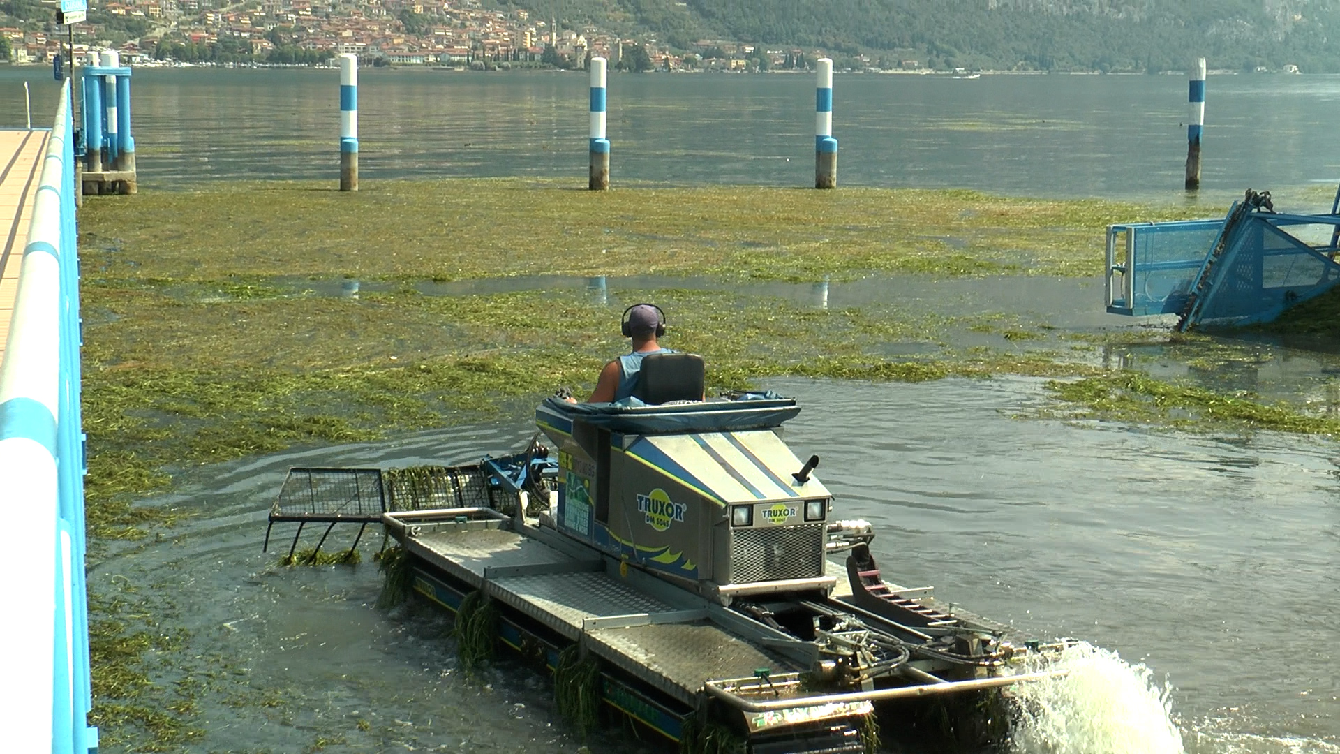 Alghe nel lago, il turismo rischia di soffocare