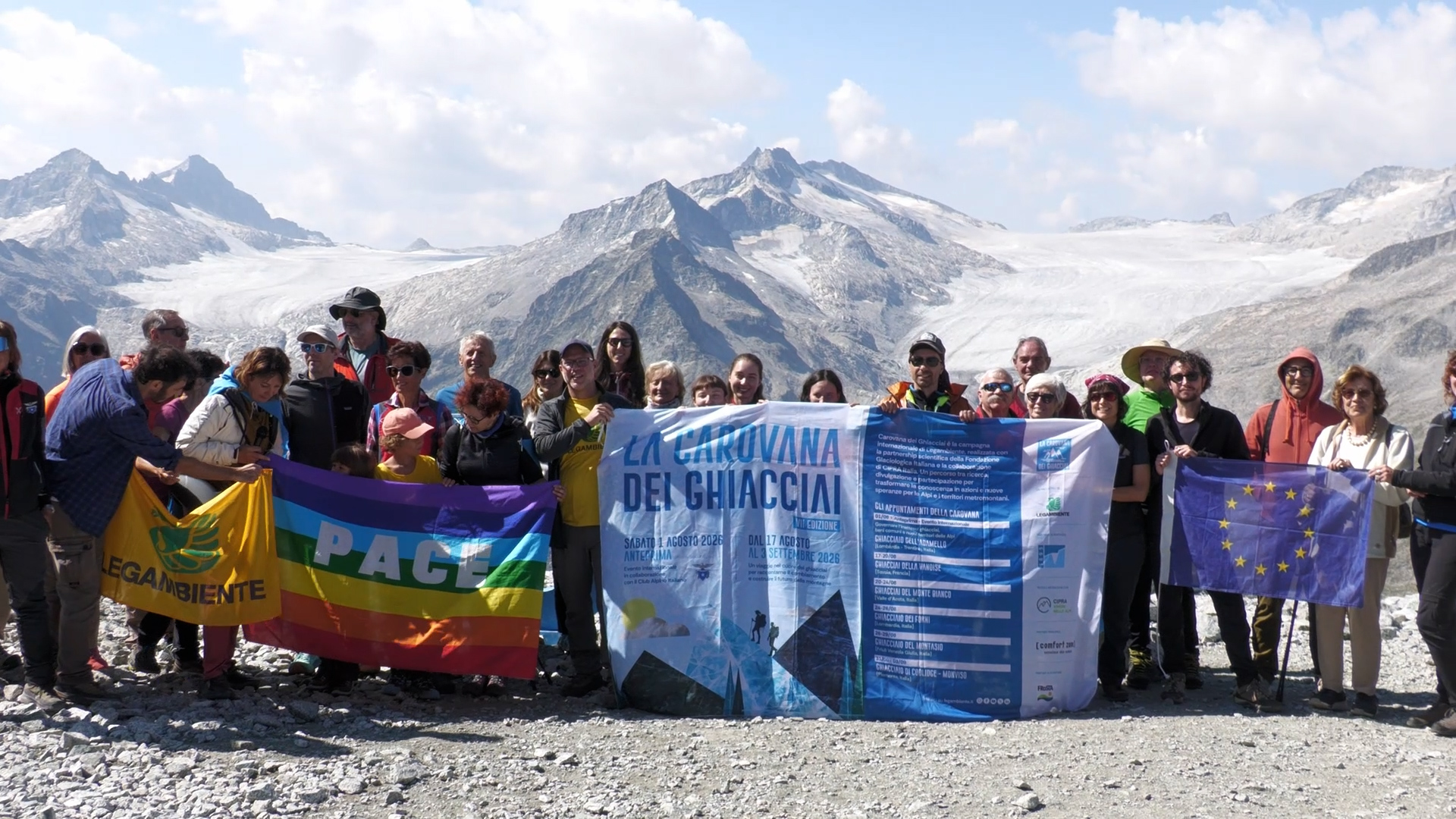 Carovana dei Ghiacciai, tappa sul Presena