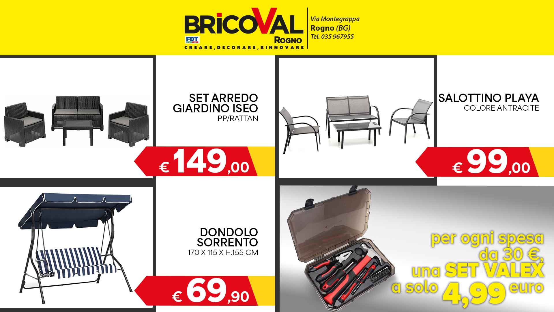 BRICOVAL settembre