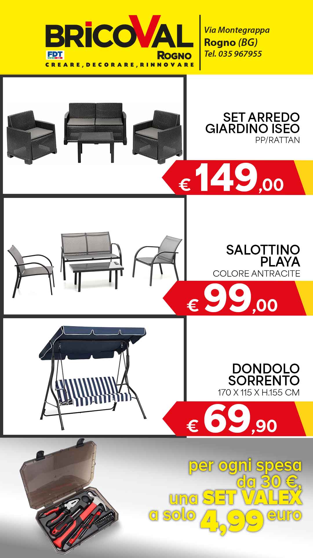 BRICOVAL settembre