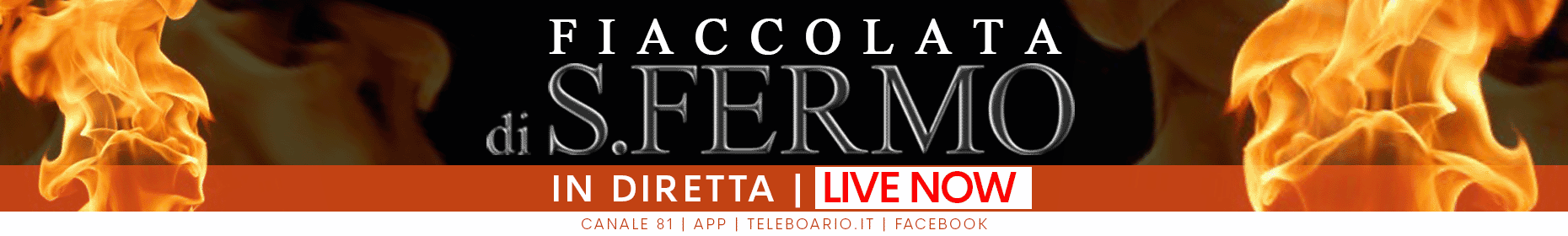 FIACCOLATA 2026_LIVE_PROMO LIVE NOW