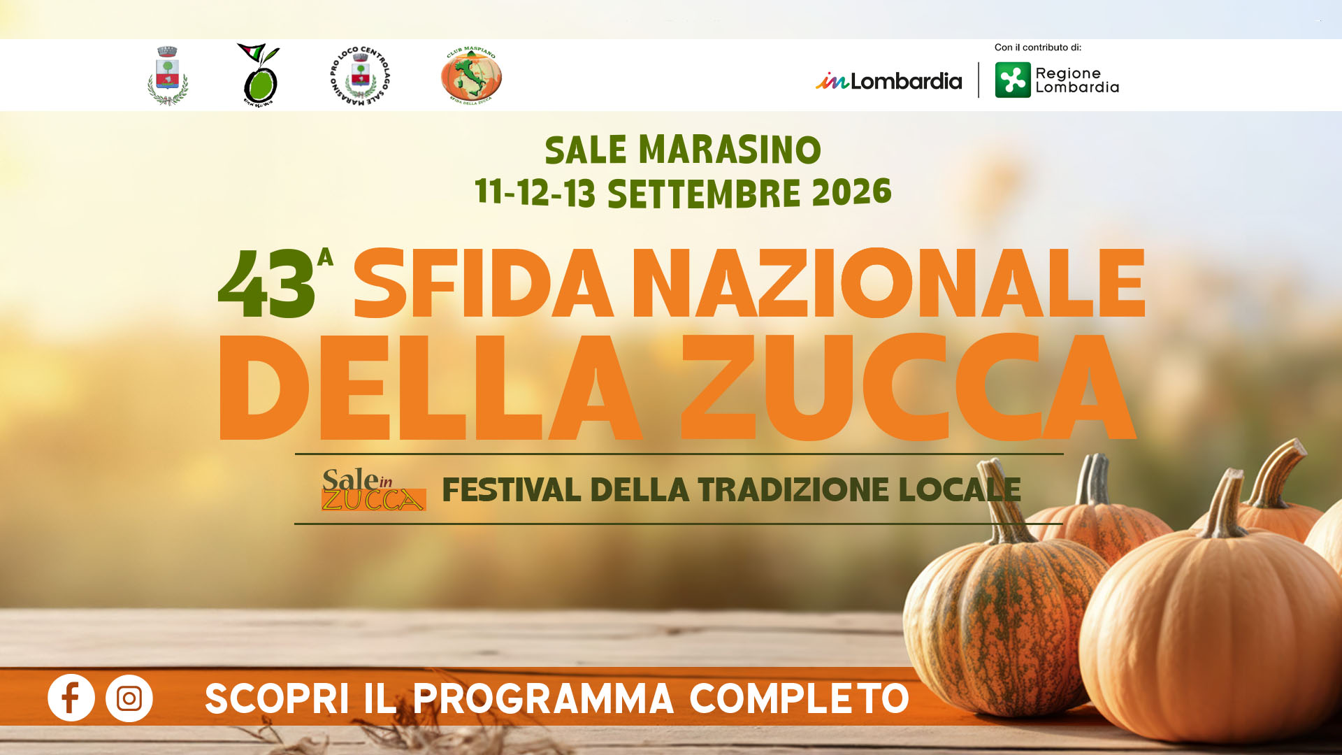 Sale in zucca 2026