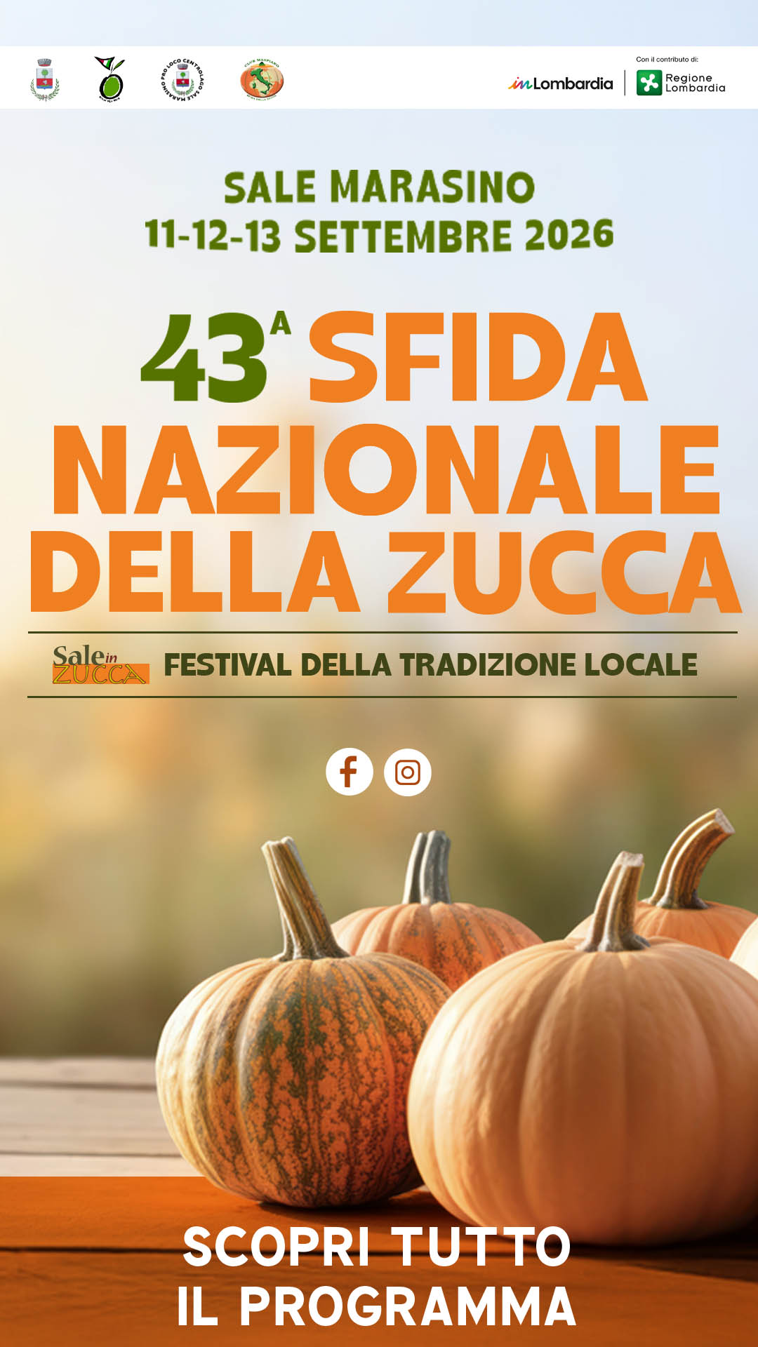 Sale in zucca 2026