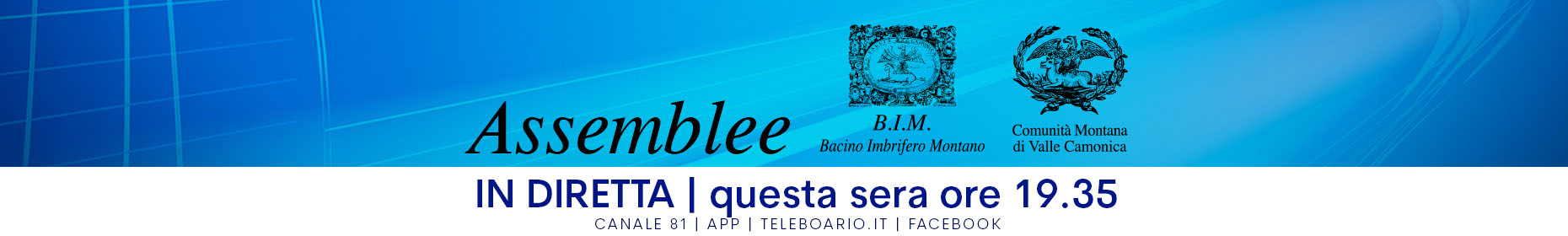 ASSEMBLEA BIM E CM QUESTA SERA