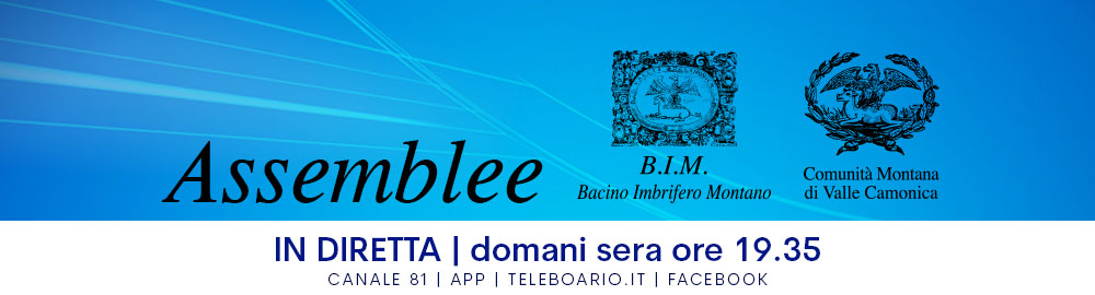 ASSEMBLEA BIM E CM DOMANI