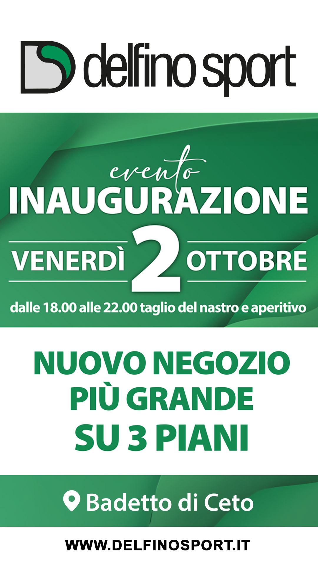 DELFINO INAUGURAZIONE