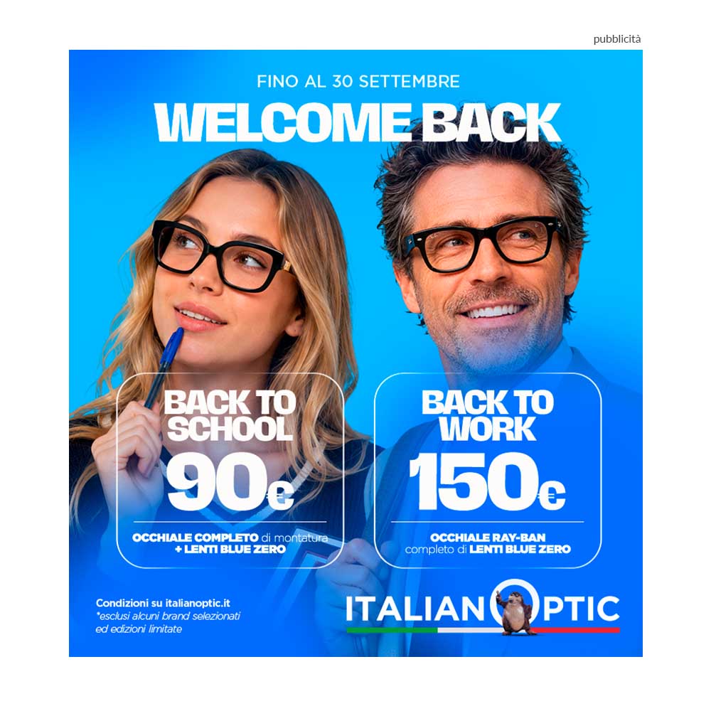 ITALIAN OPTIC WELCOME BACK