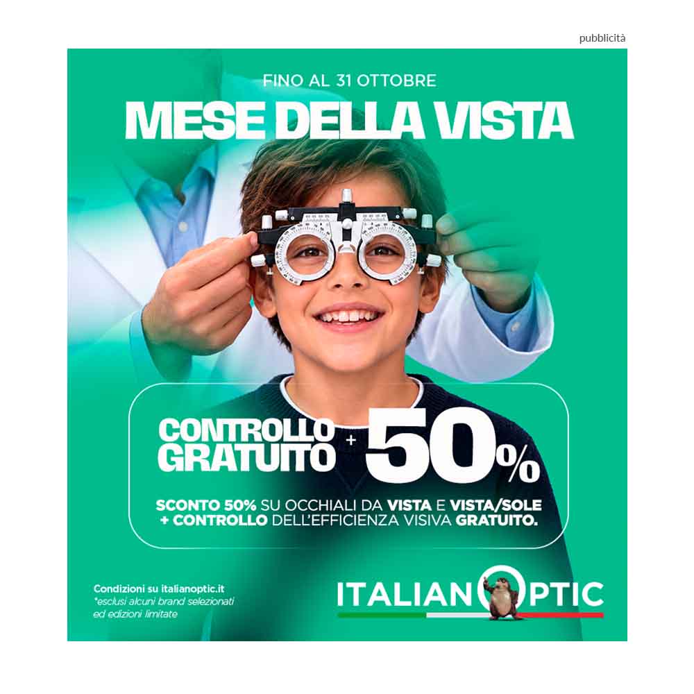 ITALIAN OPTIC mese della prevenzione