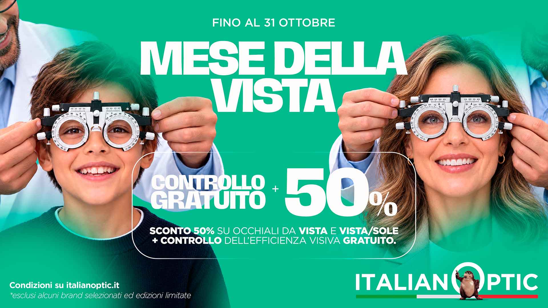 ITALIAN OPTIC mese della prevenzione