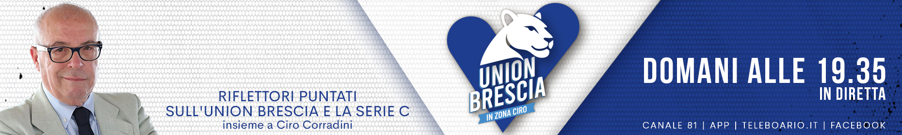 UNION BRESCIA IN ZONA CIRO_DOMANI
