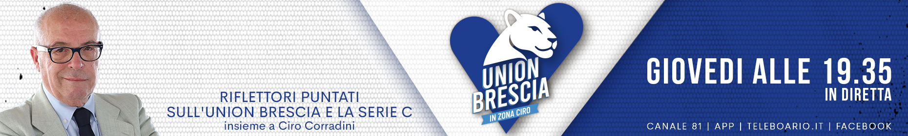 UNION BRESCIA IN ZONA CIRO_GIOVEDì