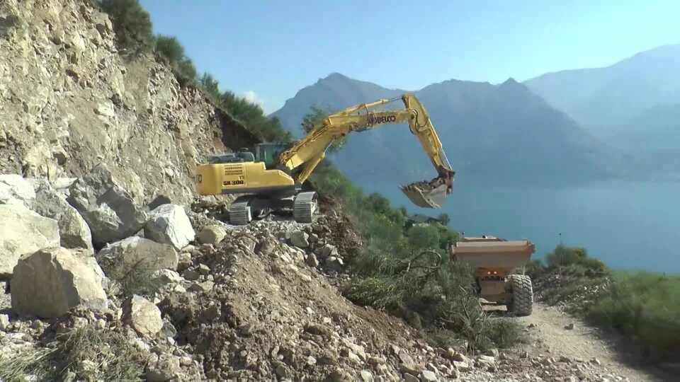 Tavernola: frana Monte Saresano, al via i lavori