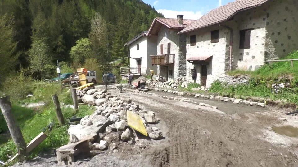 Volano, rifatta la strada per il rifugio
