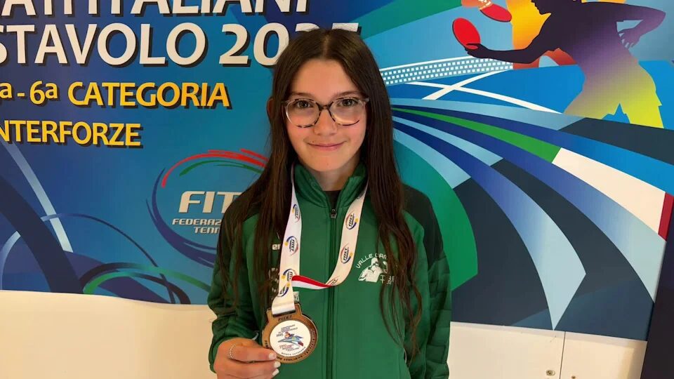 Tennistavolo: titolo italiano per Amelia Buzzoni