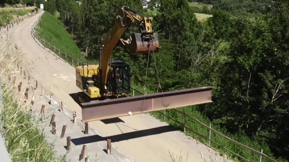 Collaudi e palificazioni sulla ss 42 tra Stadolina e Temù