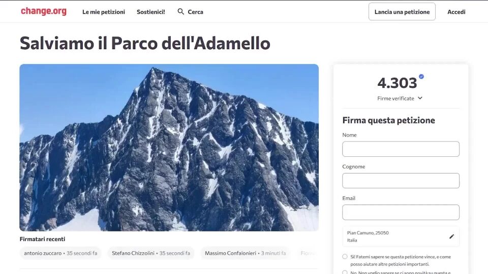 Acqua e parco, la politica camuna si divide