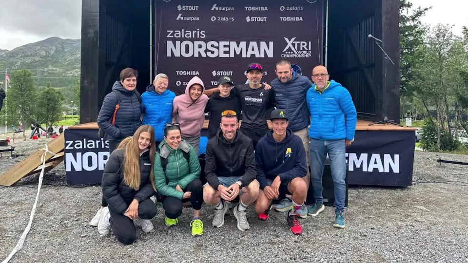 Matteo Andreini primo italiano al Norseman