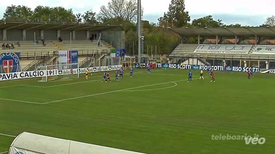 Cinquina del Breno al Pavia nell’infrasettimanale di serie D