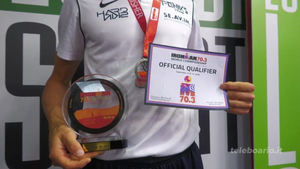 Triathlon: Michele Ghidini vola ai mondiali di Nizza
