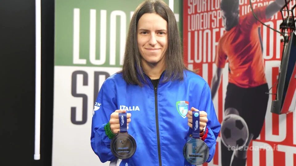 Doppio podio mondiale per la laureanda Giulia Baffelli