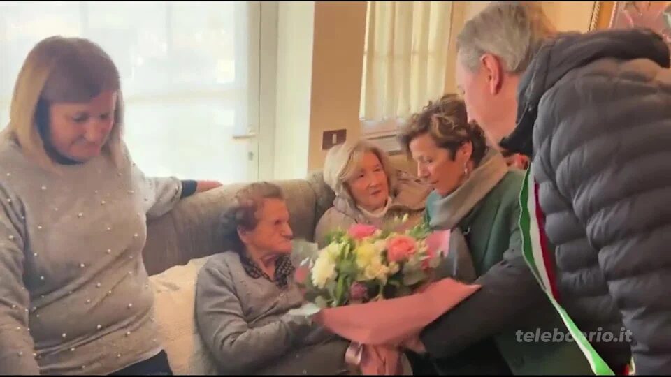 Bienno: 100 candeline per Giovanna Bellicini