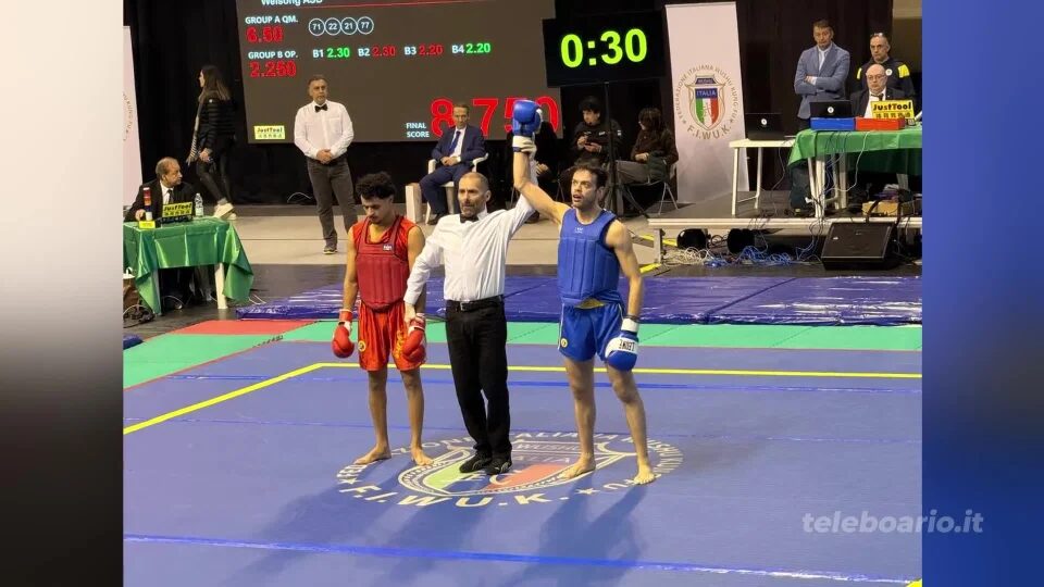 Sanda: Francesco Vitali è campione italiano