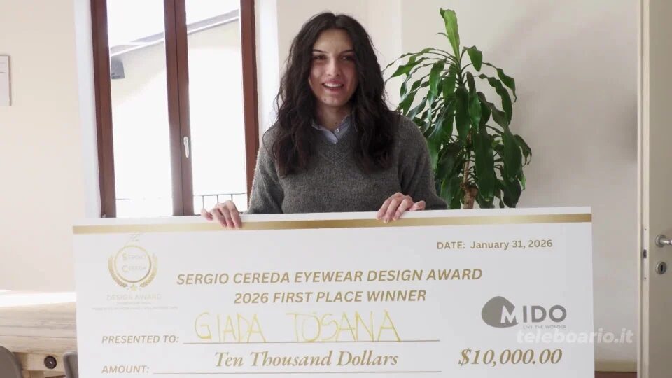 Giada Tosana, primo posto al Cereda Award di Milano