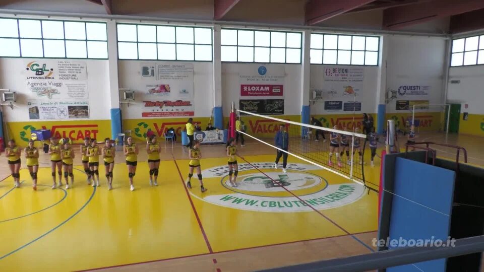 Pasqua sottorete con la Rosa Volley Cup