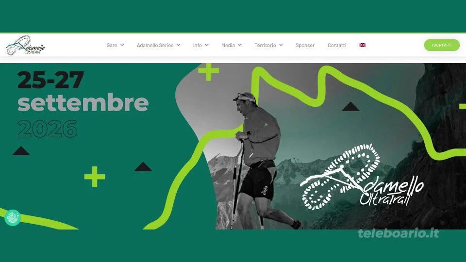 Settembre tricolore a lanciare l’Adamello Ultra trail