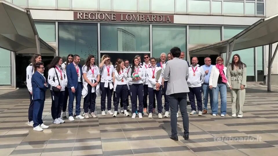 Pallavolo CBL premiata in Regione Lombardia