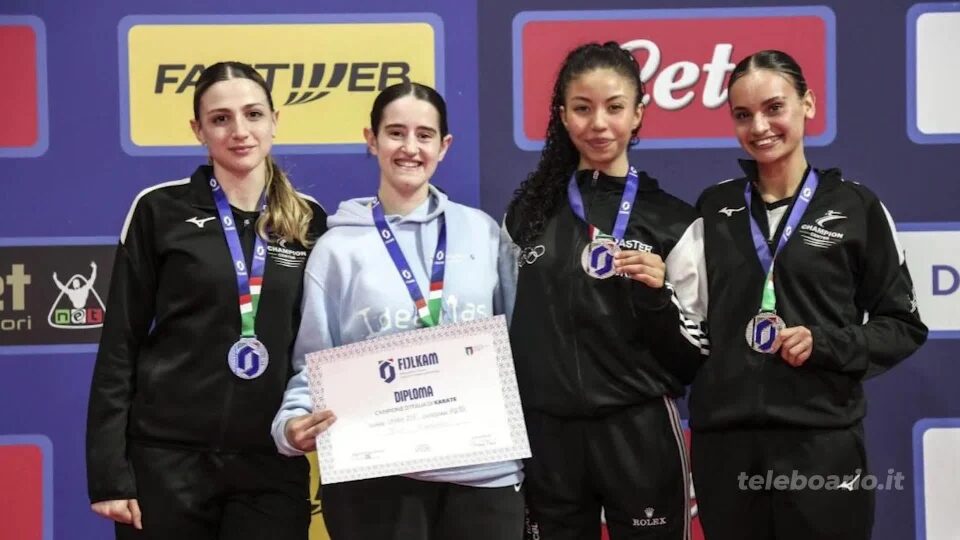 Karate: bronzo italiano per Basma Cherouaqi del Master Rapid SKF