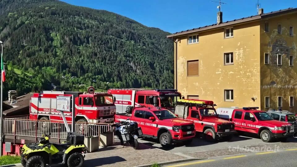 Vezza: i vvf affinano la tecnica di ricerca persone