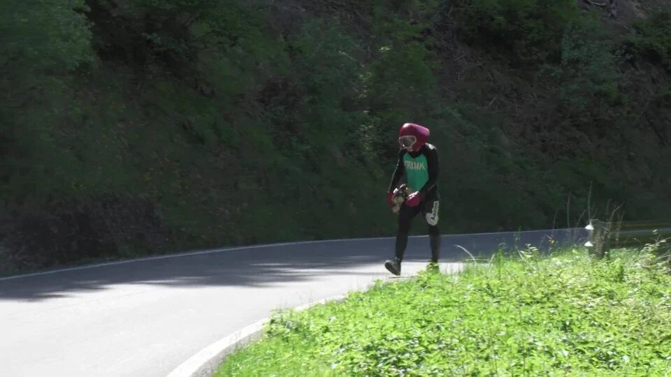 Le spettacolari discese dello skater Francesco Bonventre