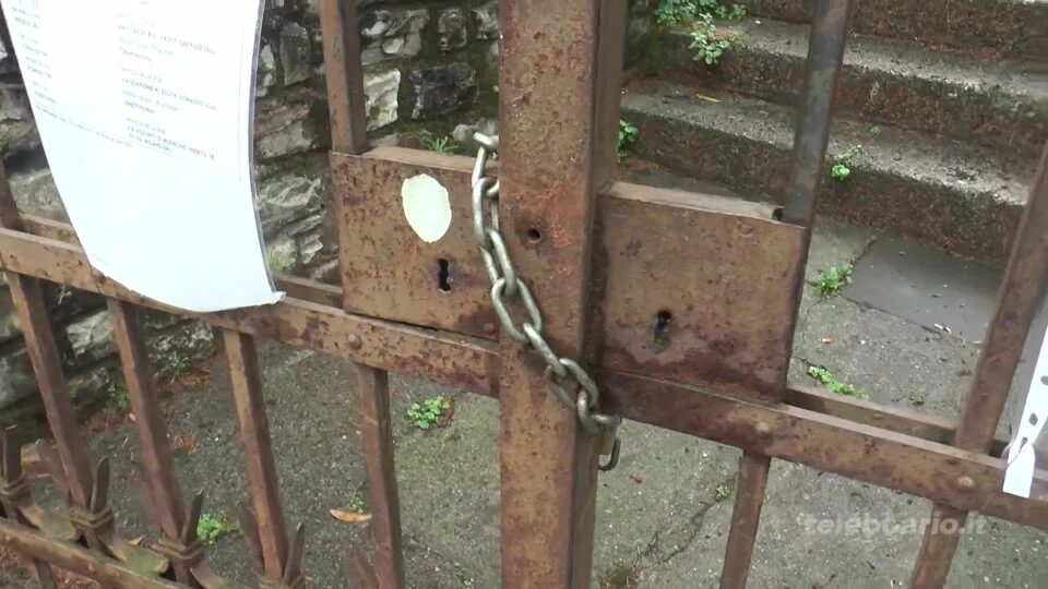 Iseo, lavori al castello Oldofredi