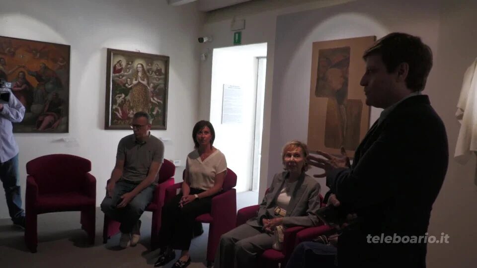 La famiglia Gnutti dona un quadro di Callisto Piazza al Camus